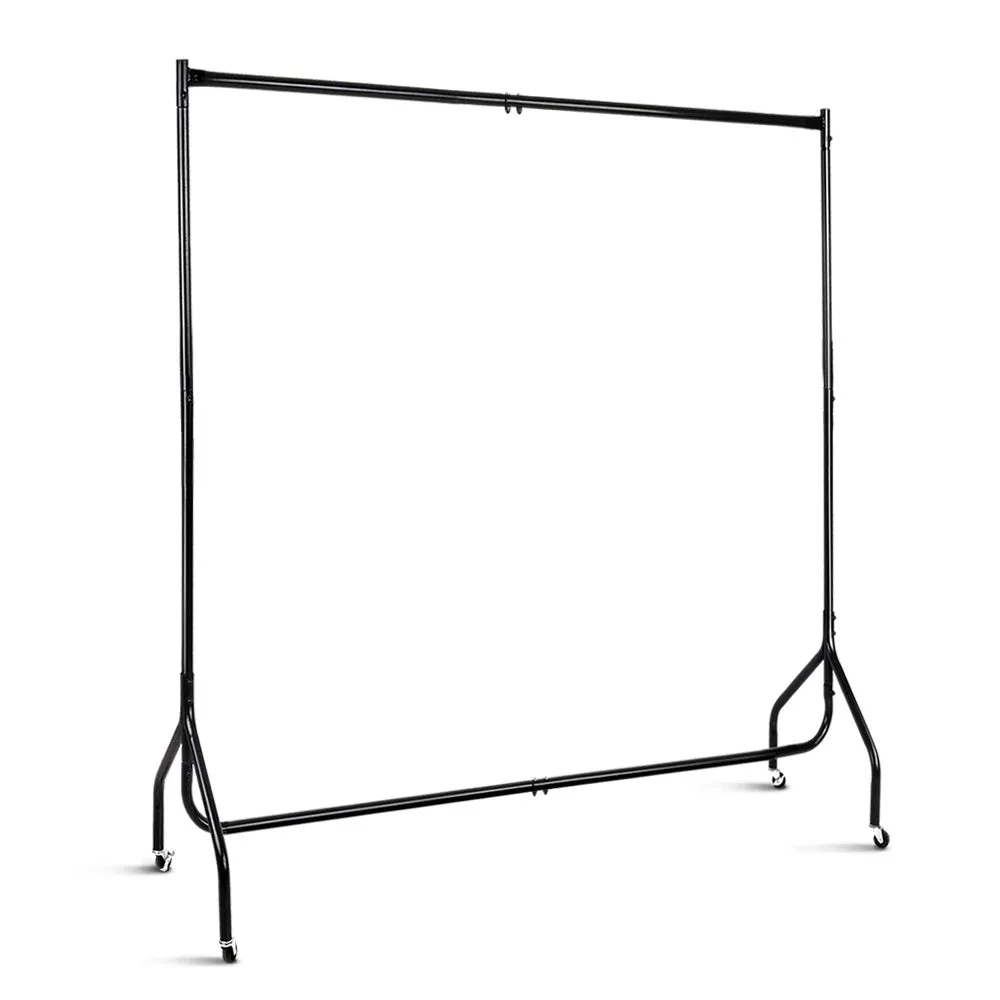 6FT Metal Clothes Rack, Anti-Slip, 60kg Capacity, Artiss