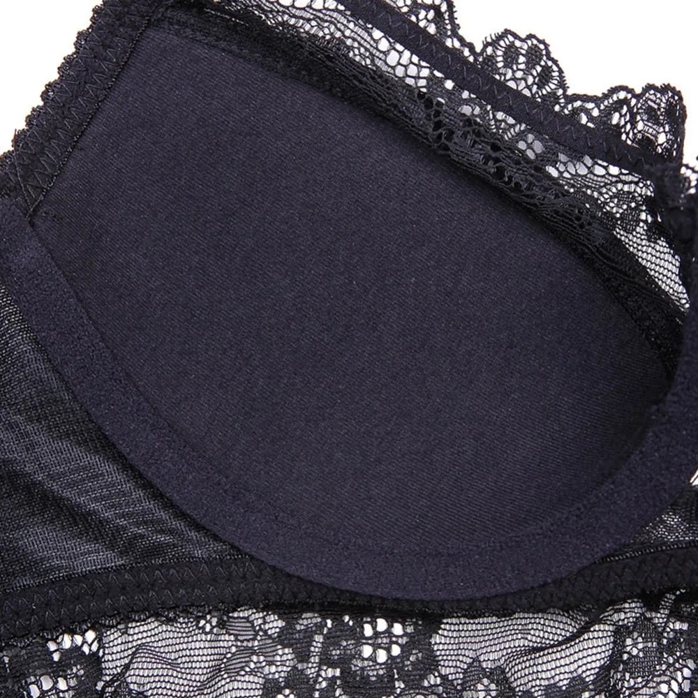 7 Piece Lace Thong Underwear Lingerie Set