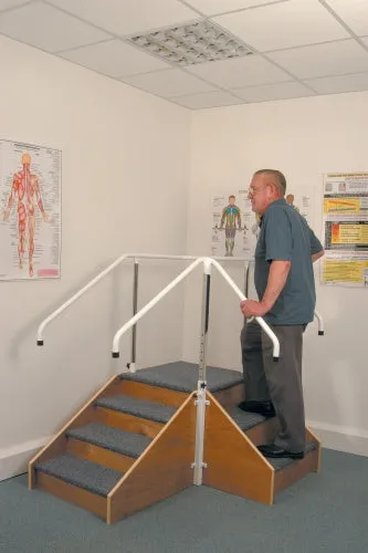 Adjustable Rehabilitation Corner Steps