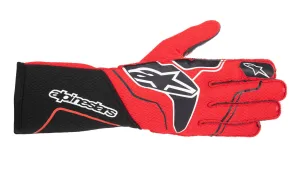 ALPINESTARS 3550123_13_XXL TECH 1-ZX v3 Racing gloves, FIA 8856-2018, black/red, Size 2XL