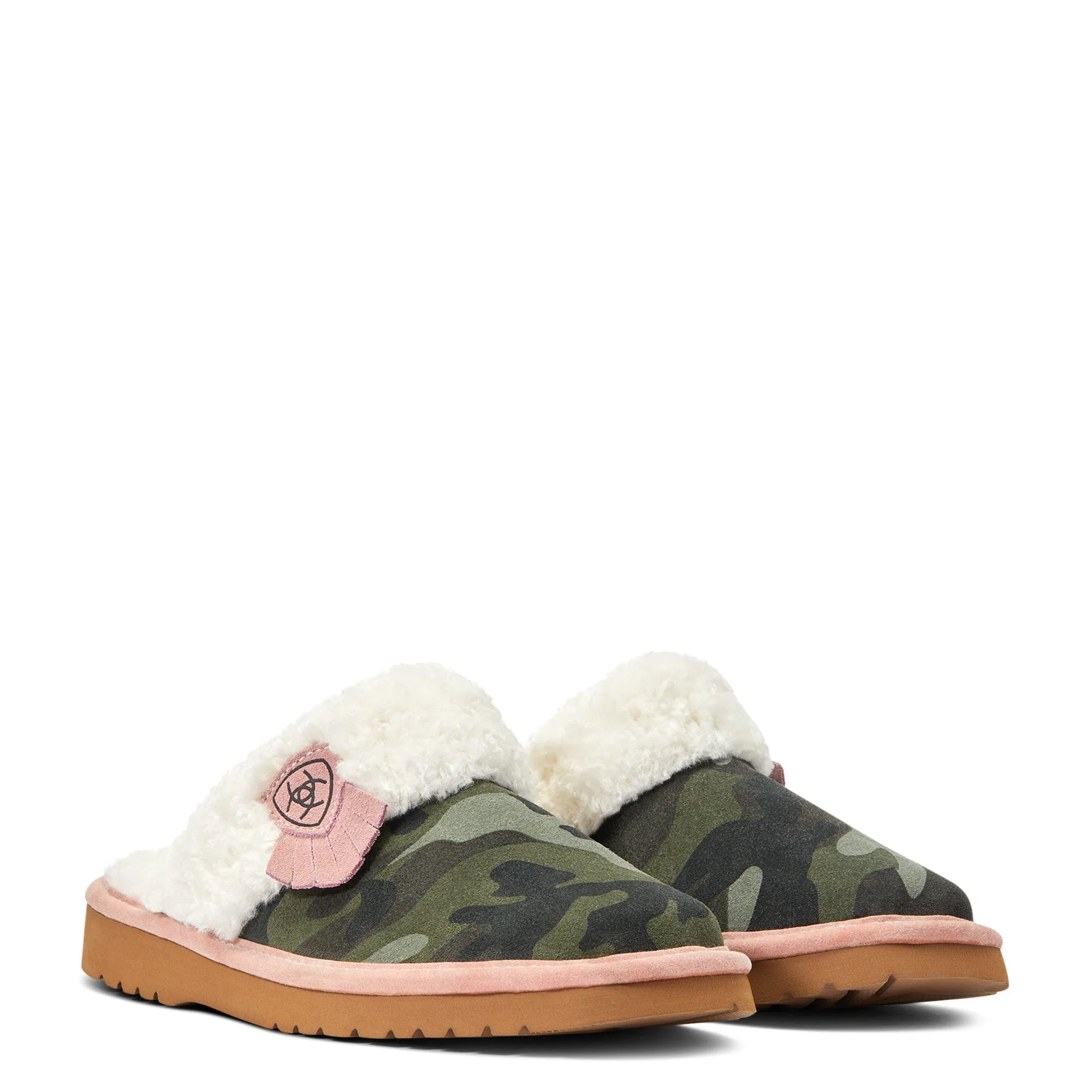 Ariat Ladies Jackie Square Toe Camo Slippers 10039059