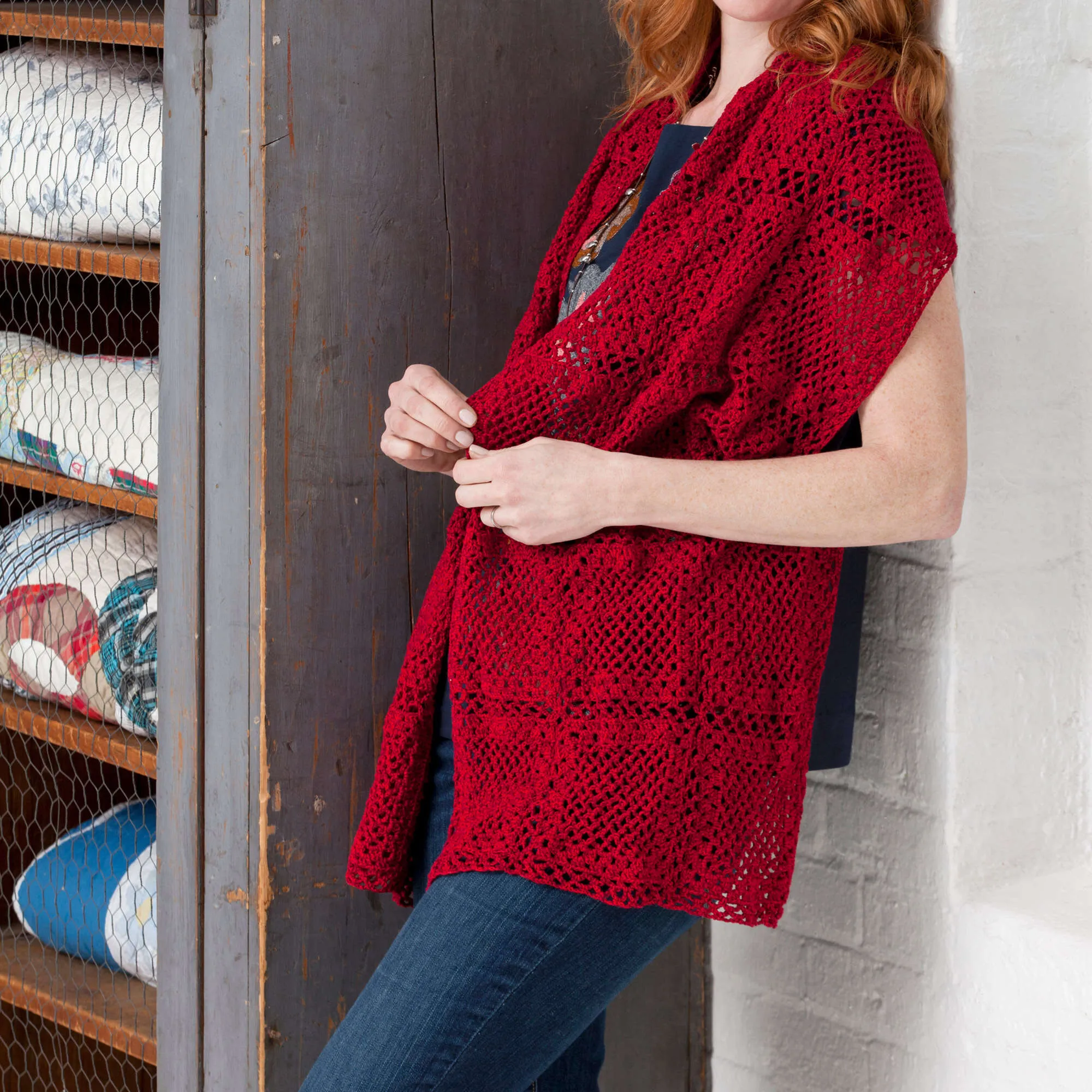 Aunt Lydia's Crochet Romantic Shawl