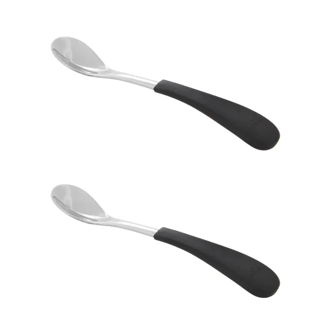 avanchy infant spoon stainless steel 2pk