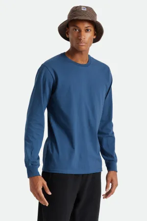 Basic L/S Tee - Joe Blue