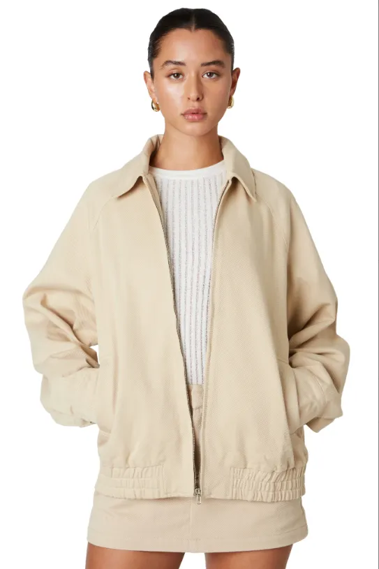 Beau Bomber Jacket Natural