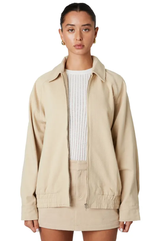 Beau Bomber Jacket Natural