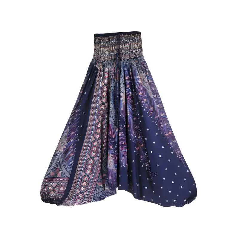 Boho Harem Big Crotch Skirt Pants