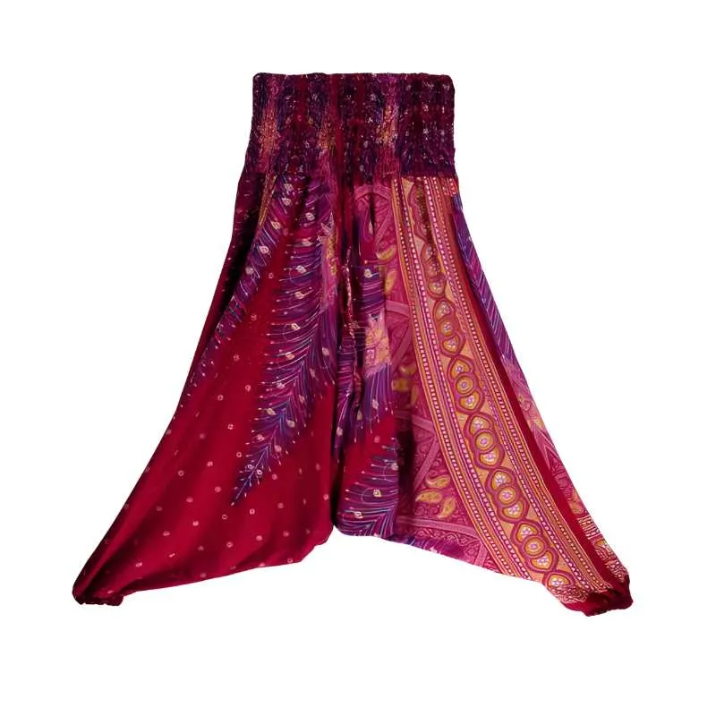 Boho Harem Big Crotch Skirt Pants