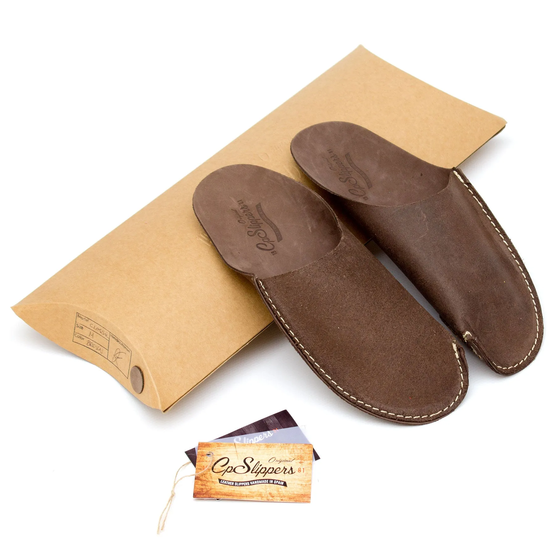 Brown CP Slippers Luxe