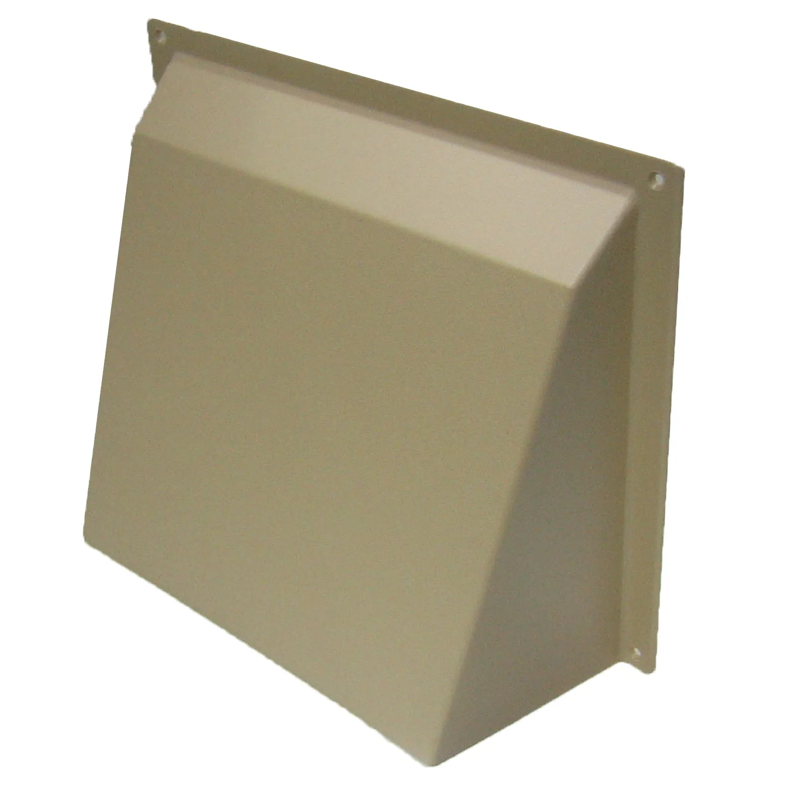 Buff / Cream Hooded Cowl Vent Cover for Air Bricks Grilles Extractors