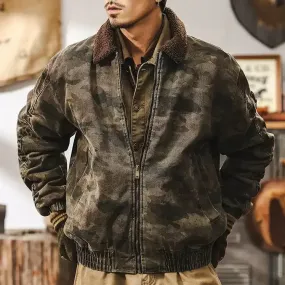 Camouflage Work Boa Jacket P1126