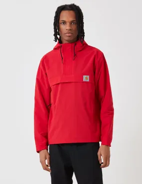 Carhartt-WIP Nimbus Half-Zip Jacket (Un-Lined) - Cardinal Red