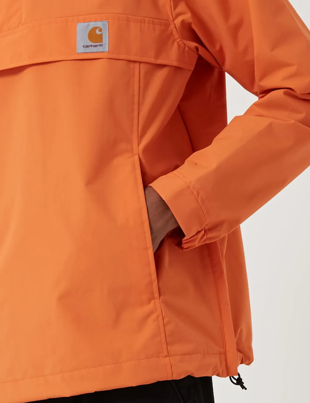 Carhartt-WIP Nimbus Half-Zip Jacket (Un-Lined) - Jaffa Orange