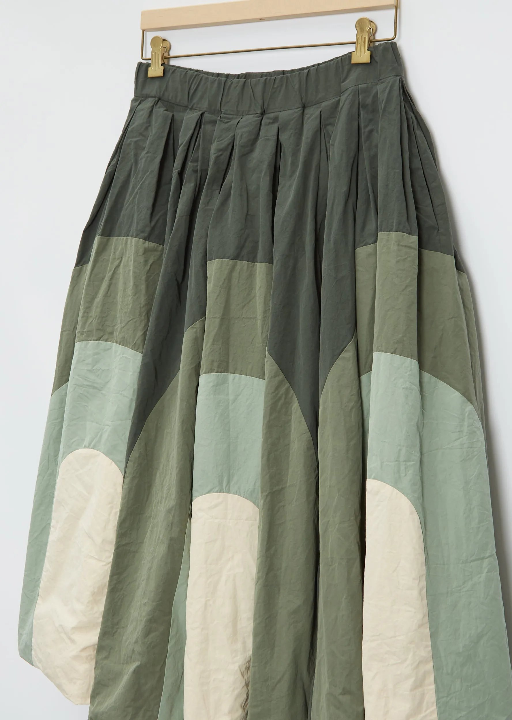 Circles Cotton Skirt