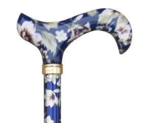 Classic Canes Tea Party Floral Height Adjustable Aluminium Canes