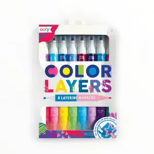 Colour Layers Double-Ended Layering Markers Set