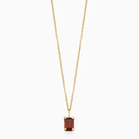 Date Me Birthstone Pendant Necklace