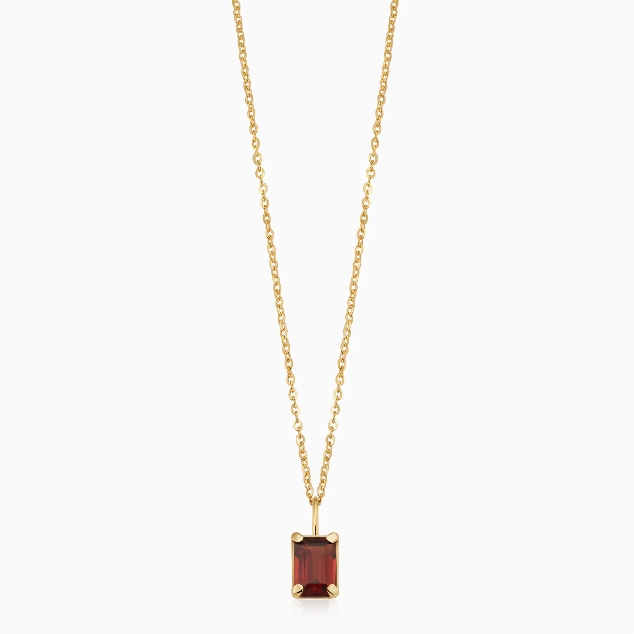 Date Me Birthstone Pendant Necklace