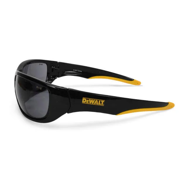 Dewalt DPG94-2D DPG94 Dominator Safety Glass - Black/Yellow Frame - Smoke Lens