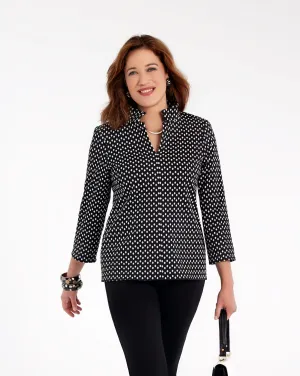 Diamonds Jacquard Tunic