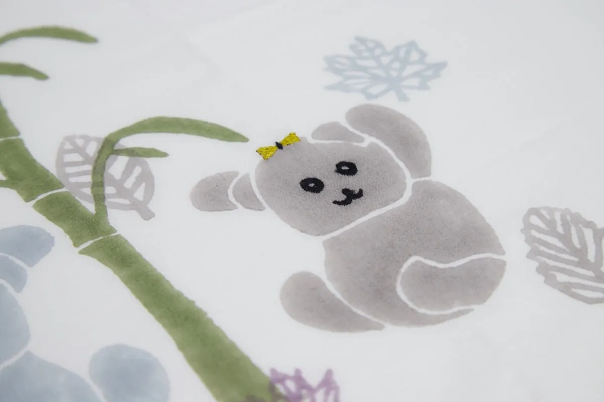 Dohar- K for Koala- Purple | Muslin blanket