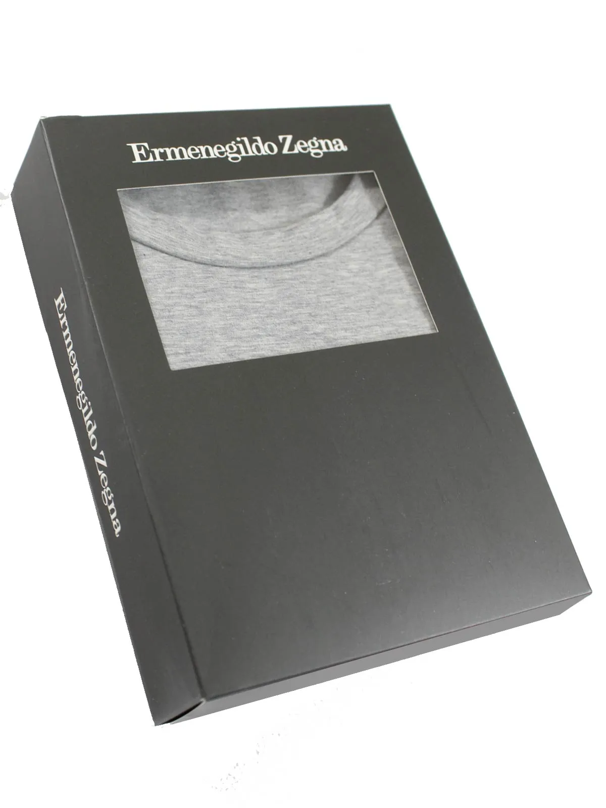 Ermenegildo Zegna Long Sleeve T-Shirt Gray XL - FINAL SALE