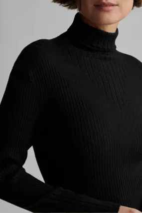 Esme Rib Roll Neck