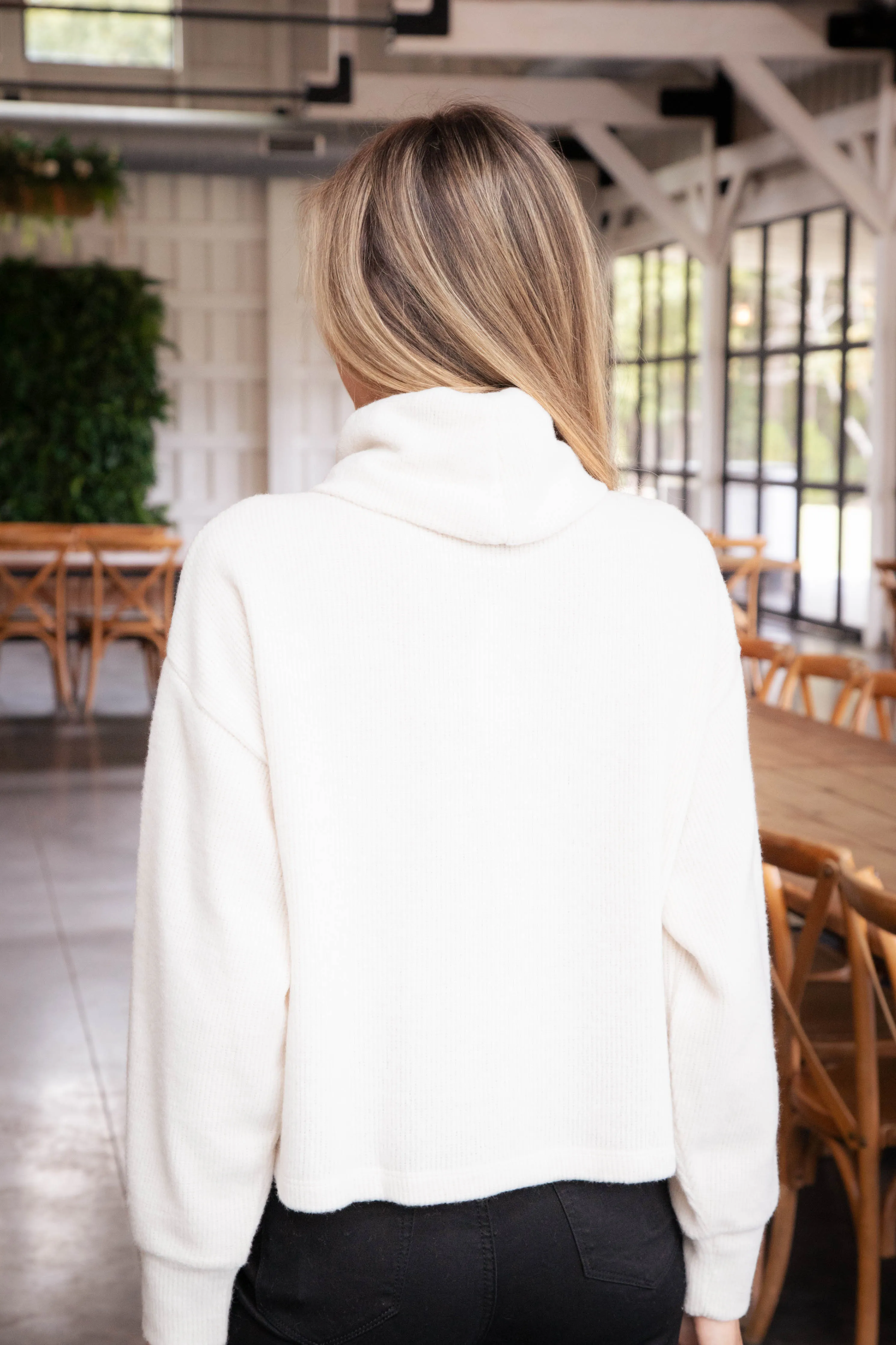 Everyday Cozy Popover Sweater, Toasted Almond | Sanctuary