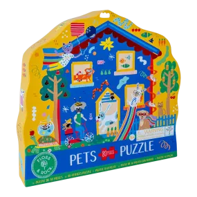 Floss & Rock Pets Shaped Puzzle – 80 Piece