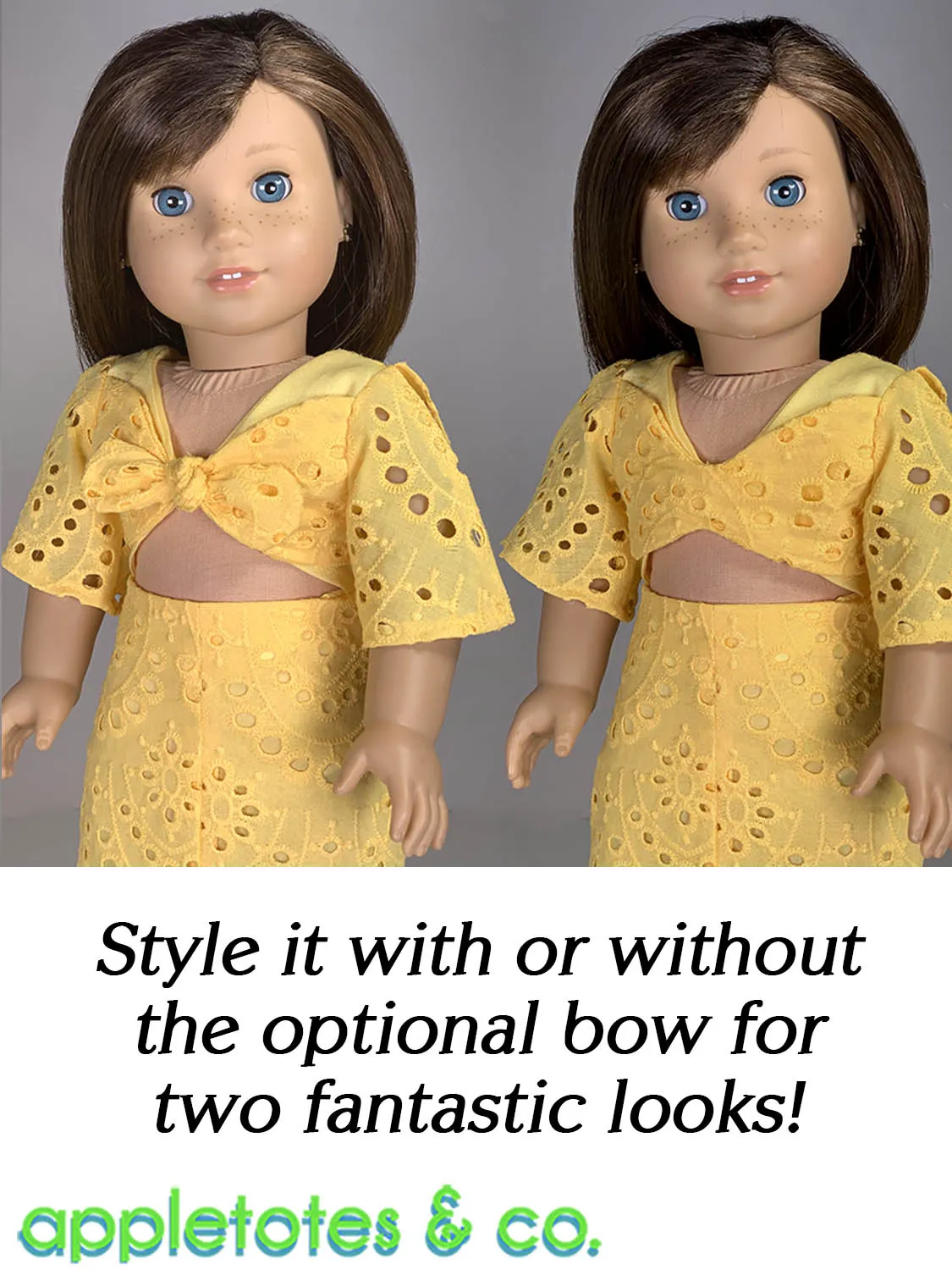 Giada Dress 18 Inch Doll Sewing Pattern