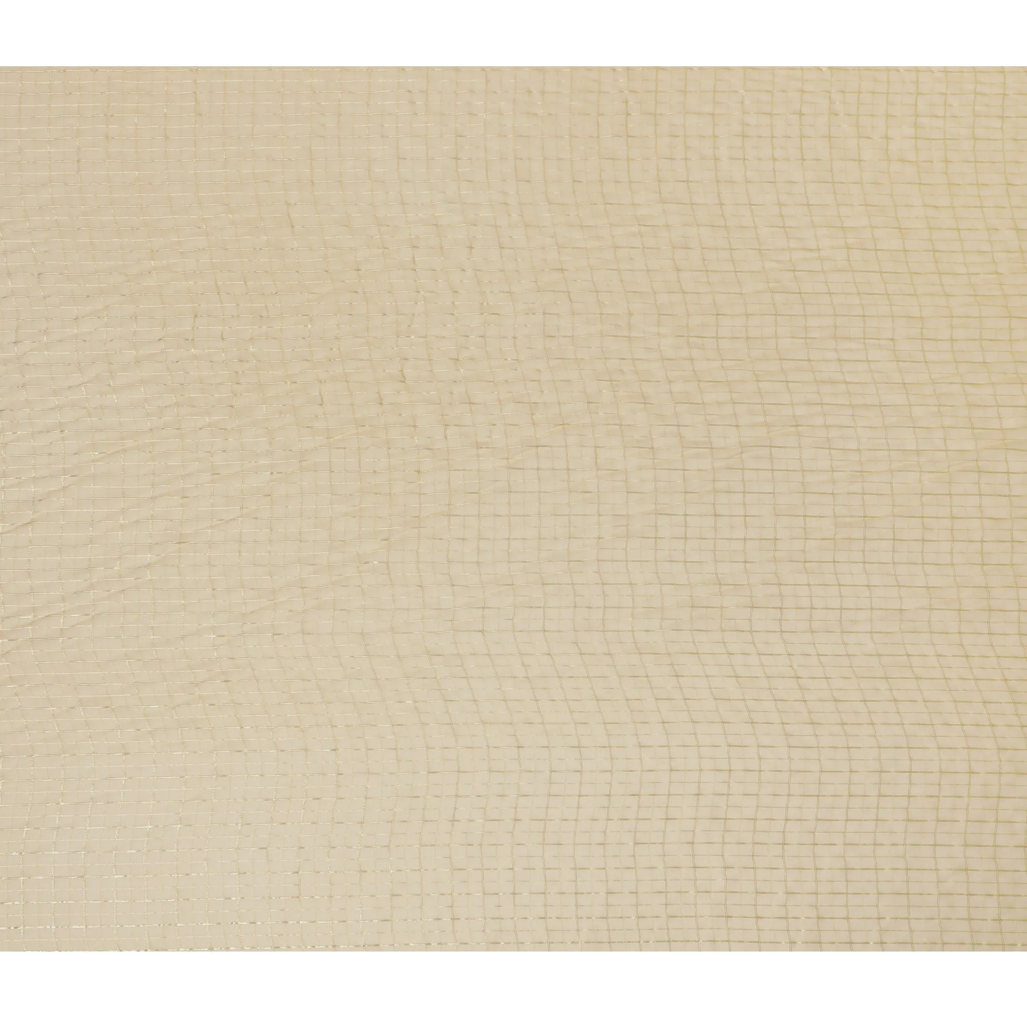 Golden Glow Silk Chiffon with Metallic Accents – Light-Diffusing Luxury Fabric-D19032