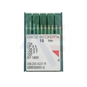 Groz Beckert 134R Regular Point Needles [Packet of 10]