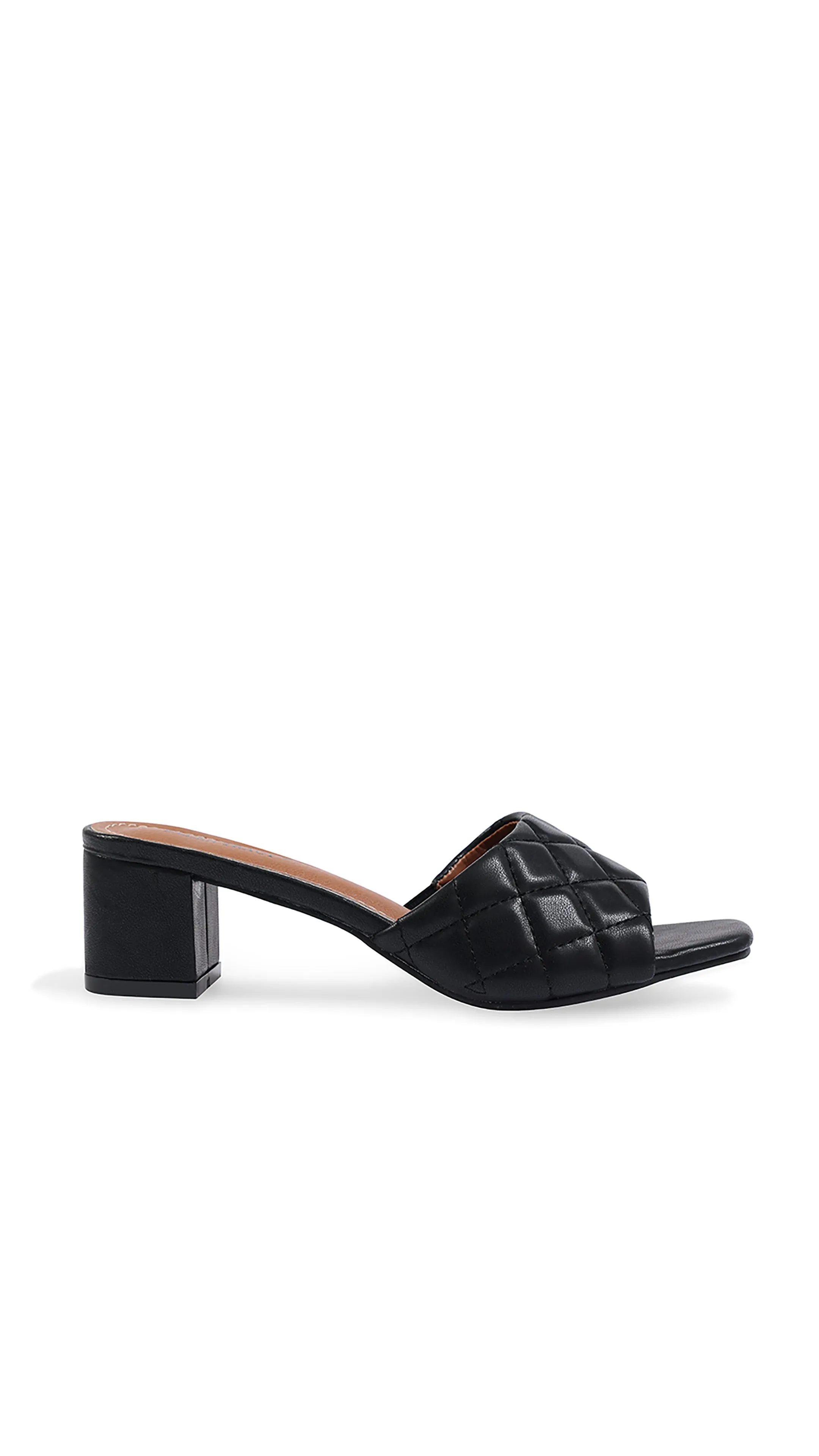 HOLLY BLOCK HEEL MULE