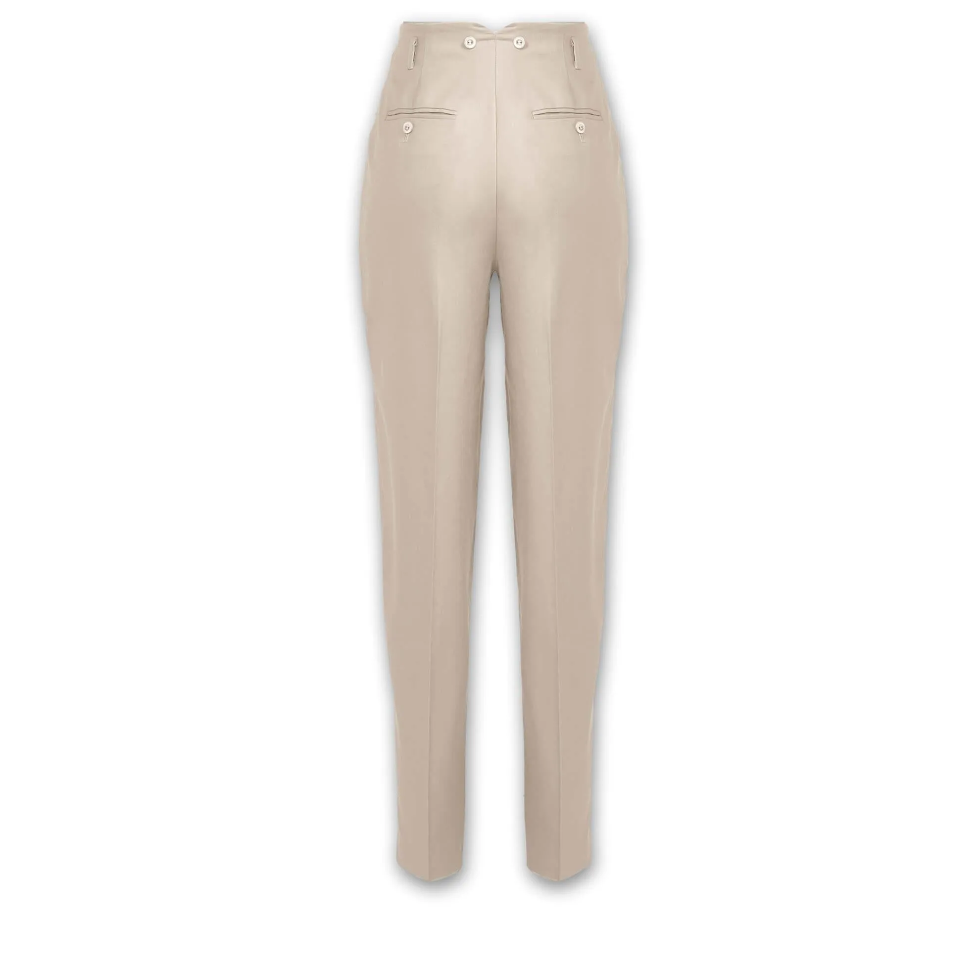 J. Peterman Women's Everyday Silk Pleated Trousers - Basic Colors