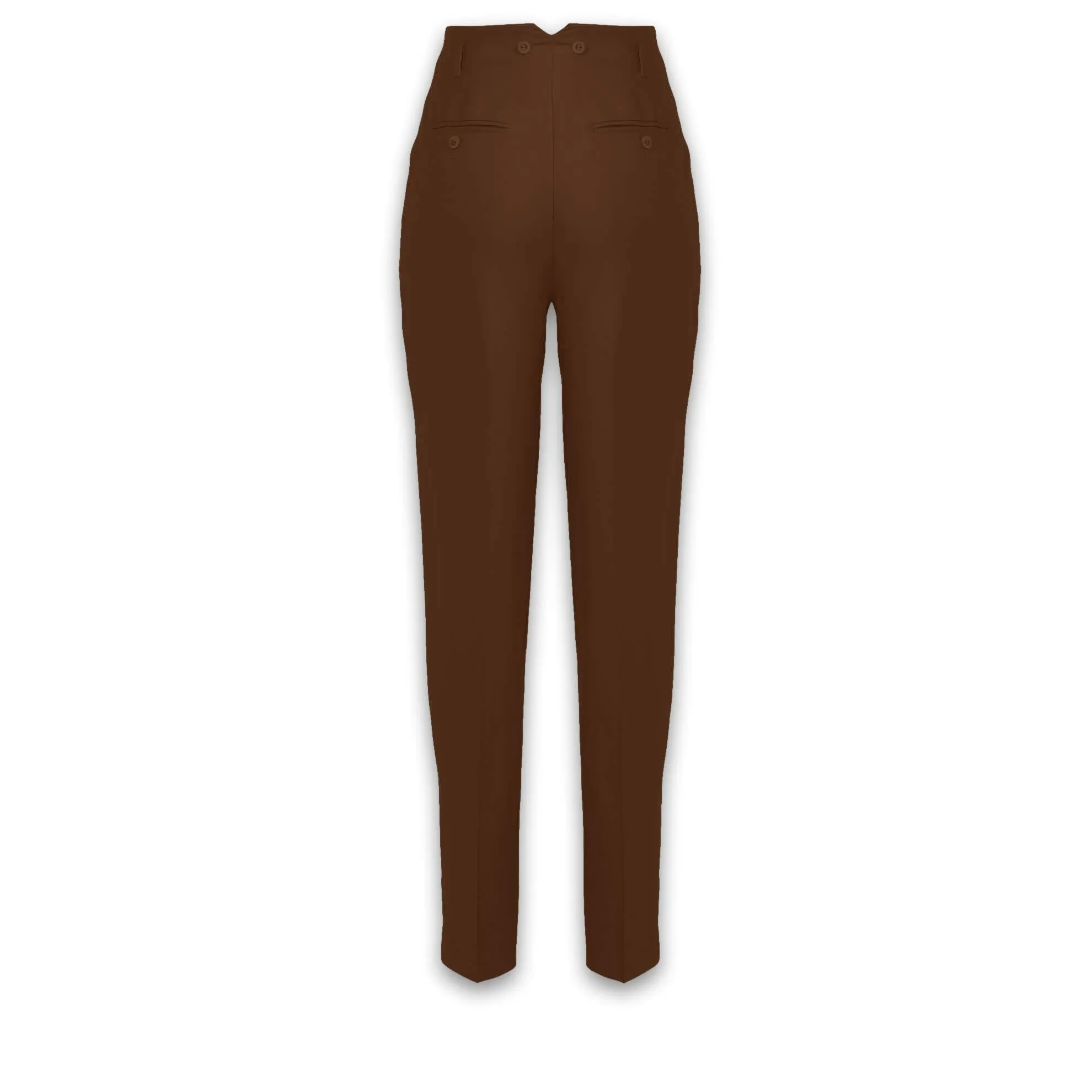 J. Peterman Women's Everyday Silk Pleated Trousers - Basic Colors