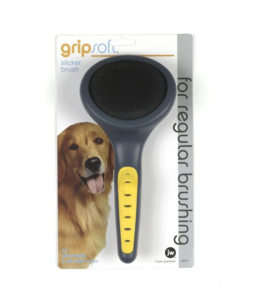 JW Pet Gripsoft Slicker Brush