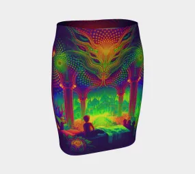 KARGYRAA | FITTED SKIRT | SALVIADROID