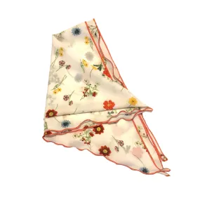 Ladies's Chemo Wildflower Chiffon Head Scarf