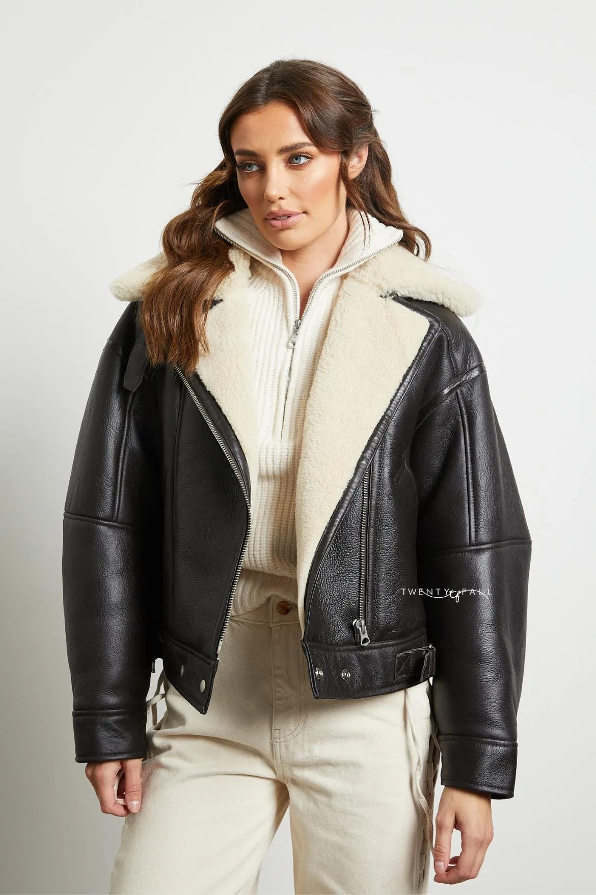 Lennan Shearling Bomber