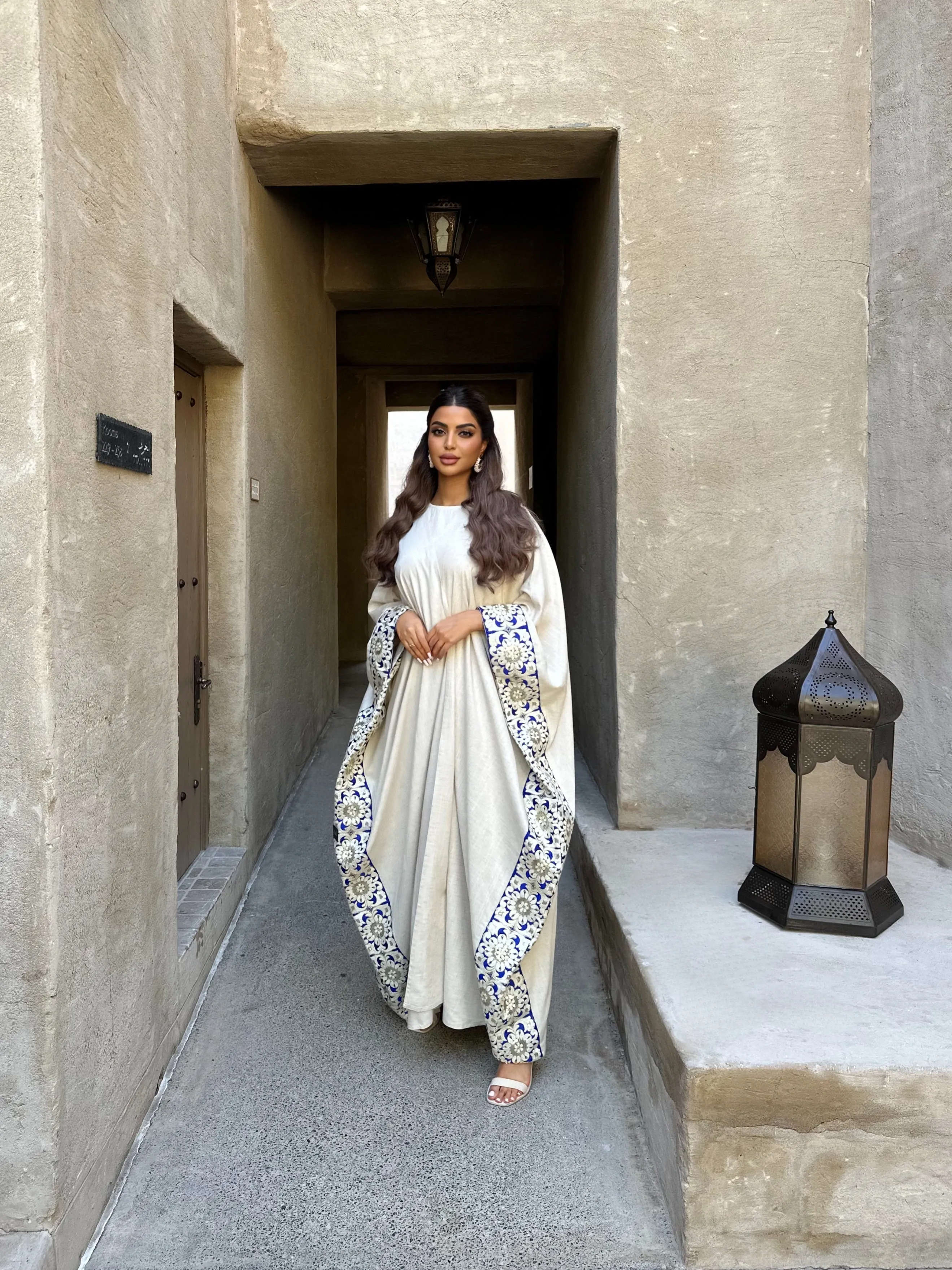 LINEN BISHT ABAYA #436