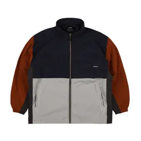 MCS WIDE JACKET NAVY BROWN