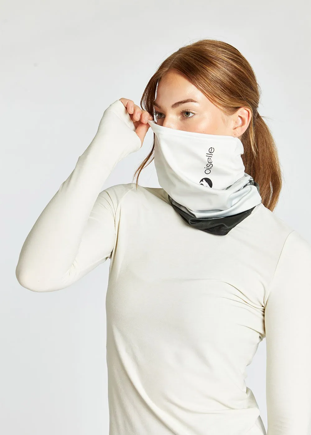 Oiselle | Fleece Gaiter | Women's | Foggy Woods