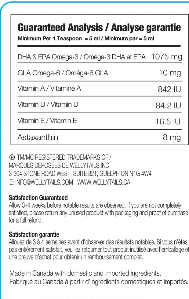 Omega-3 Fortified Wild Ocean Fish Oil MADE IN CANADA