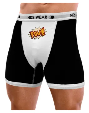 Onomatopoeia POW Mens Boxer Brief Underwear