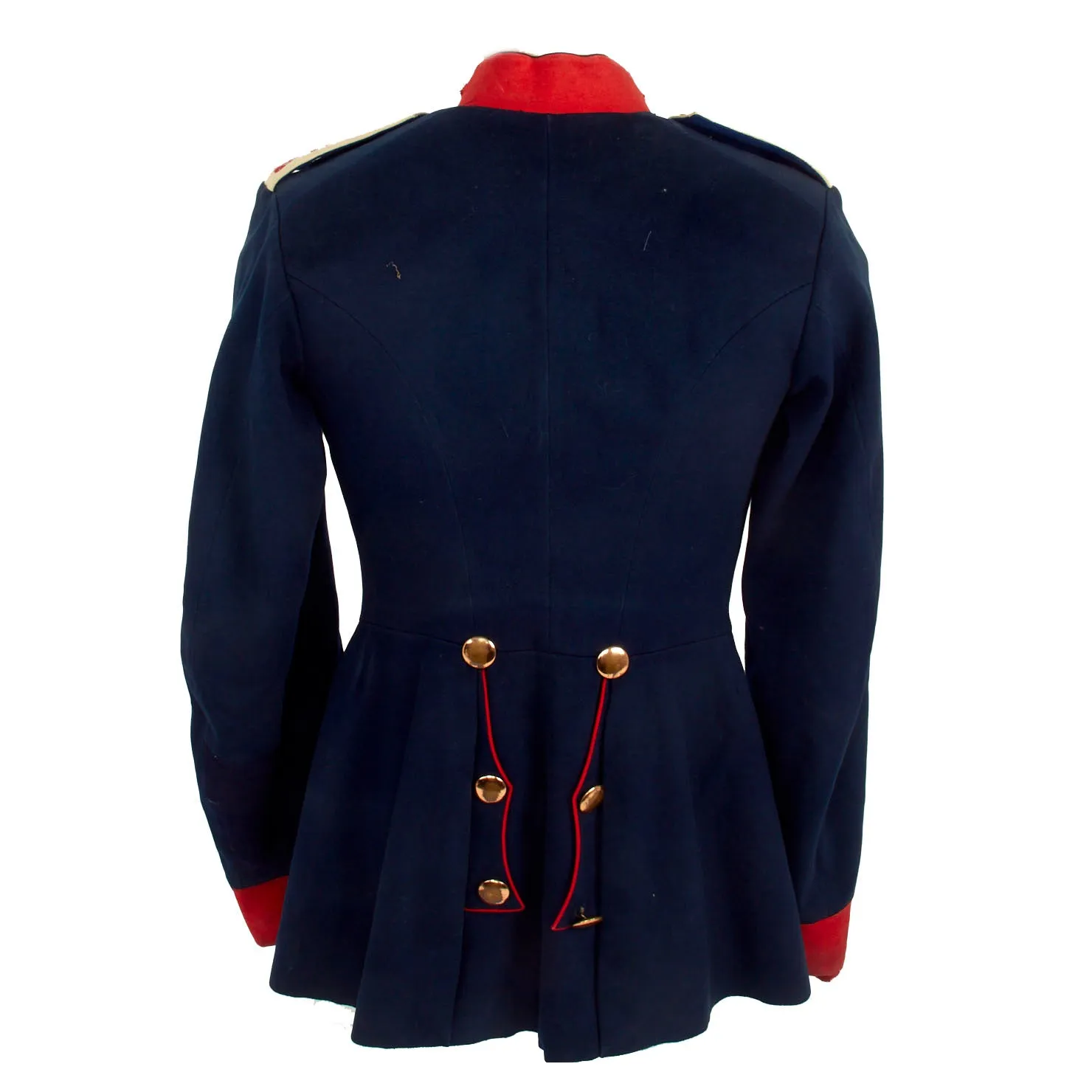 Original German Pre-WWI Imperial German Prussian Army Füsilier-Regiment, Königin“ (Schleswig-Holsteinisches) Nr. 86 Dunkelblau Waffenrock Tunic