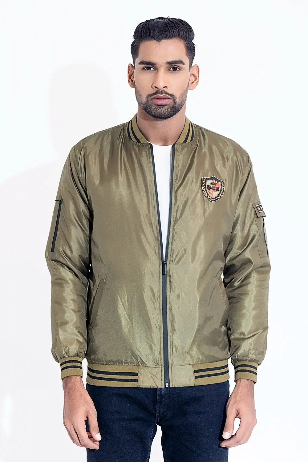 Padded Bomber Jacket