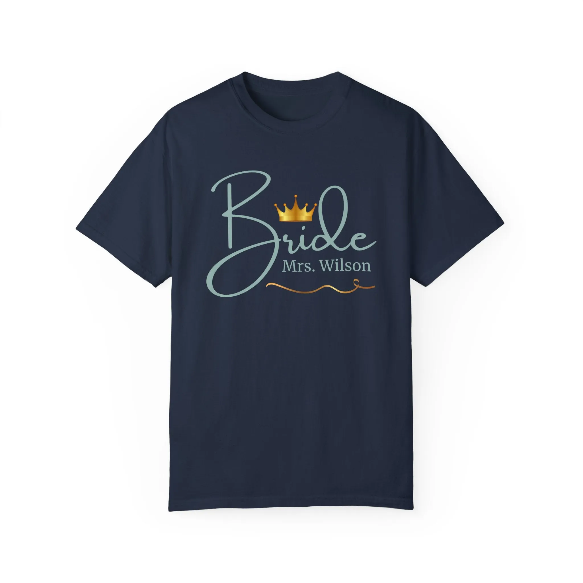 Personalized Bride Tee Shirt