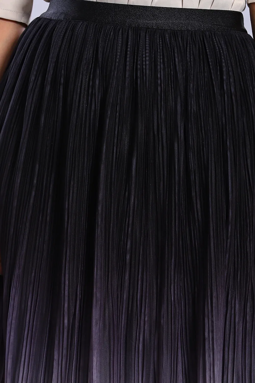 Premium Pleated Ombre Skirt