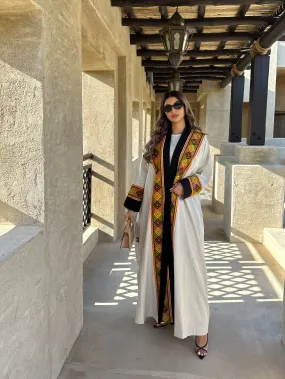 RAMDAN LINEN BISHT ABAYA #434