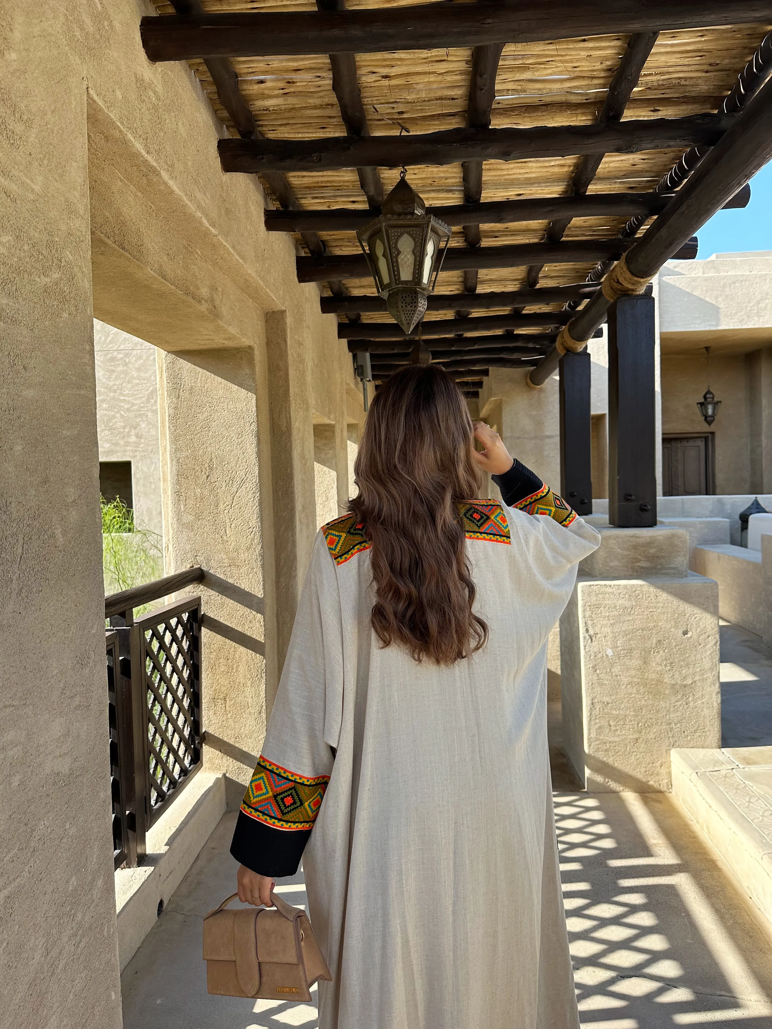 RAMDAN LINEN BISHT ABAYA #434